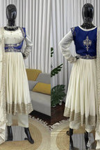 Festive Thread Sequin Anarkali Dress