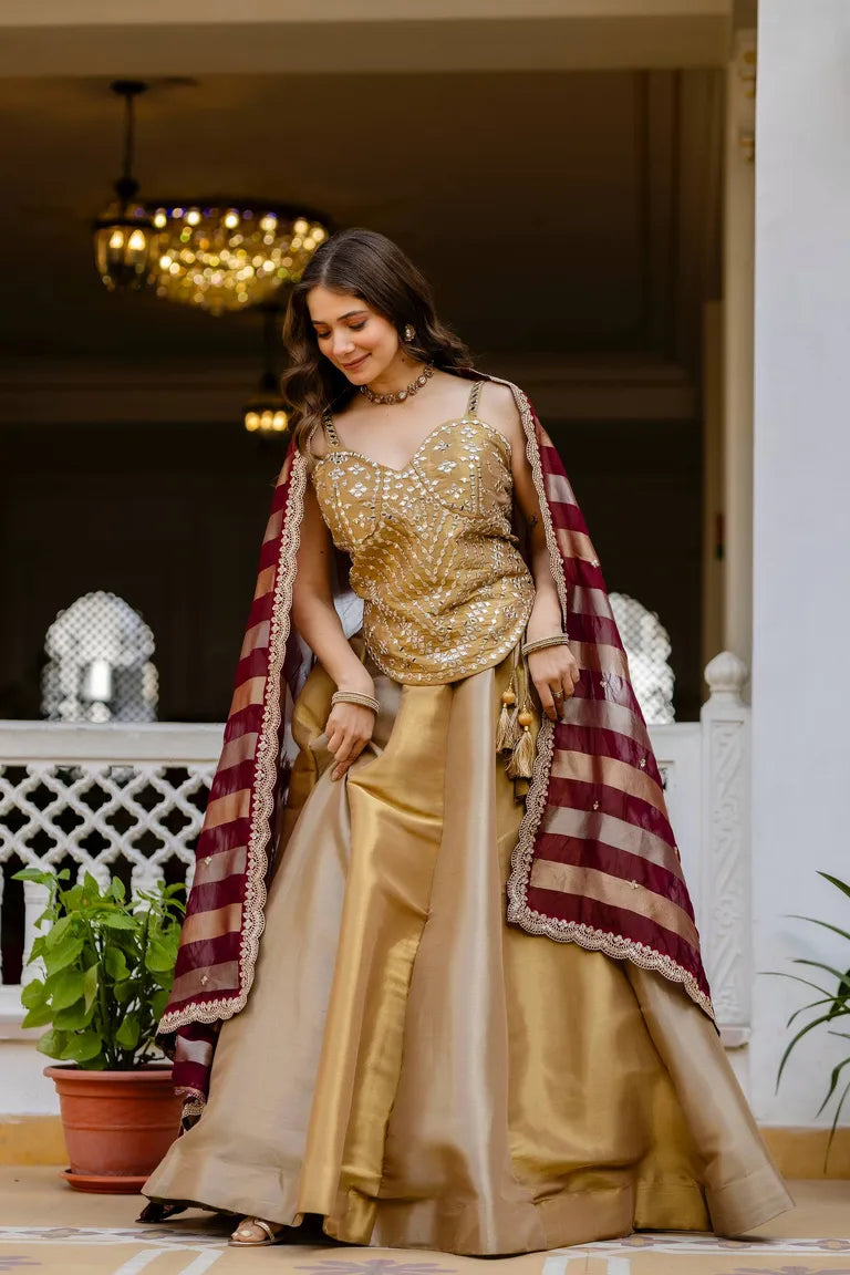 Royal Golden Lehenga