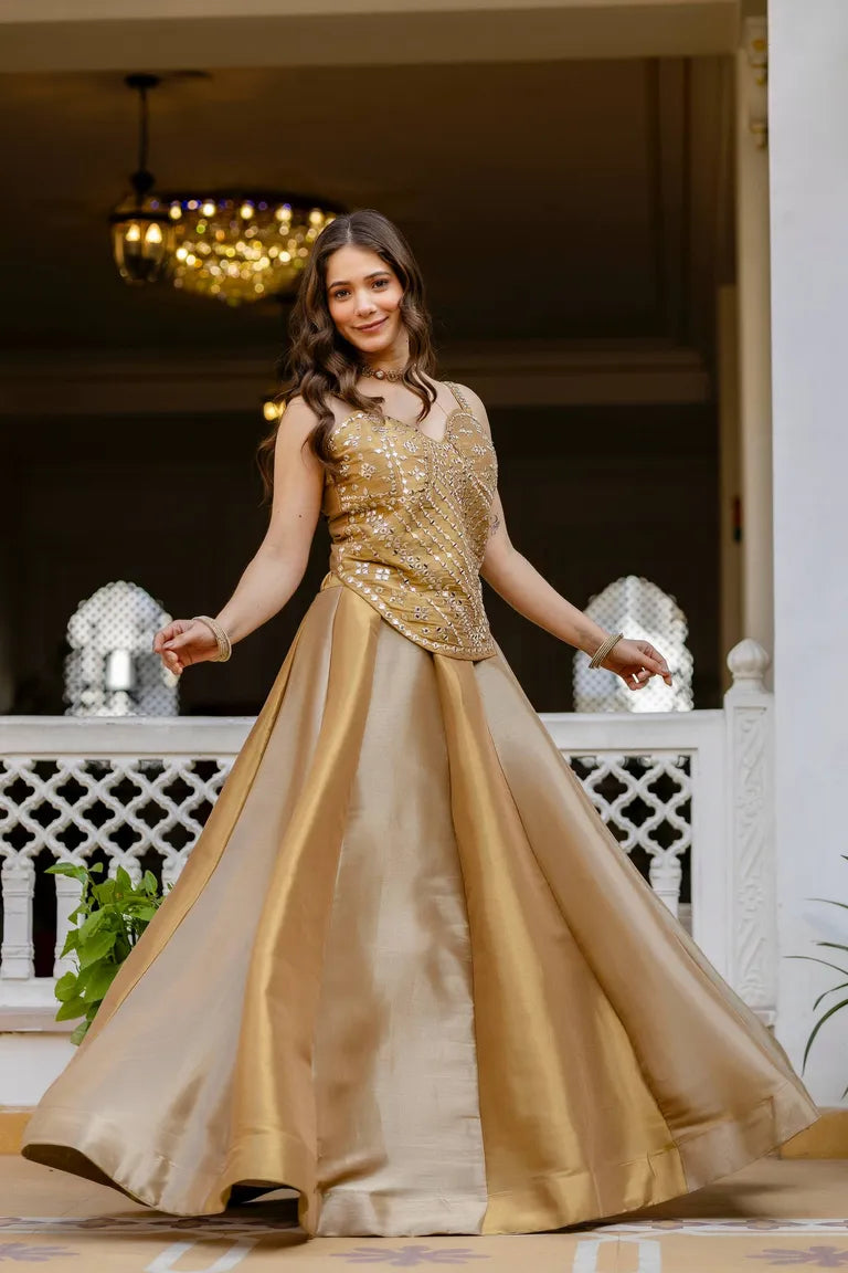 Royal Golden Lehenga