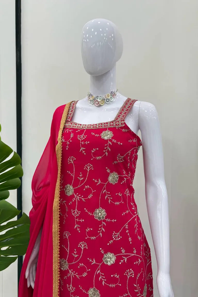 Contemporary Sharara with Dupatta