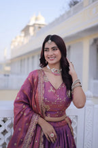 Festive Silk Lehenga Dupatta
