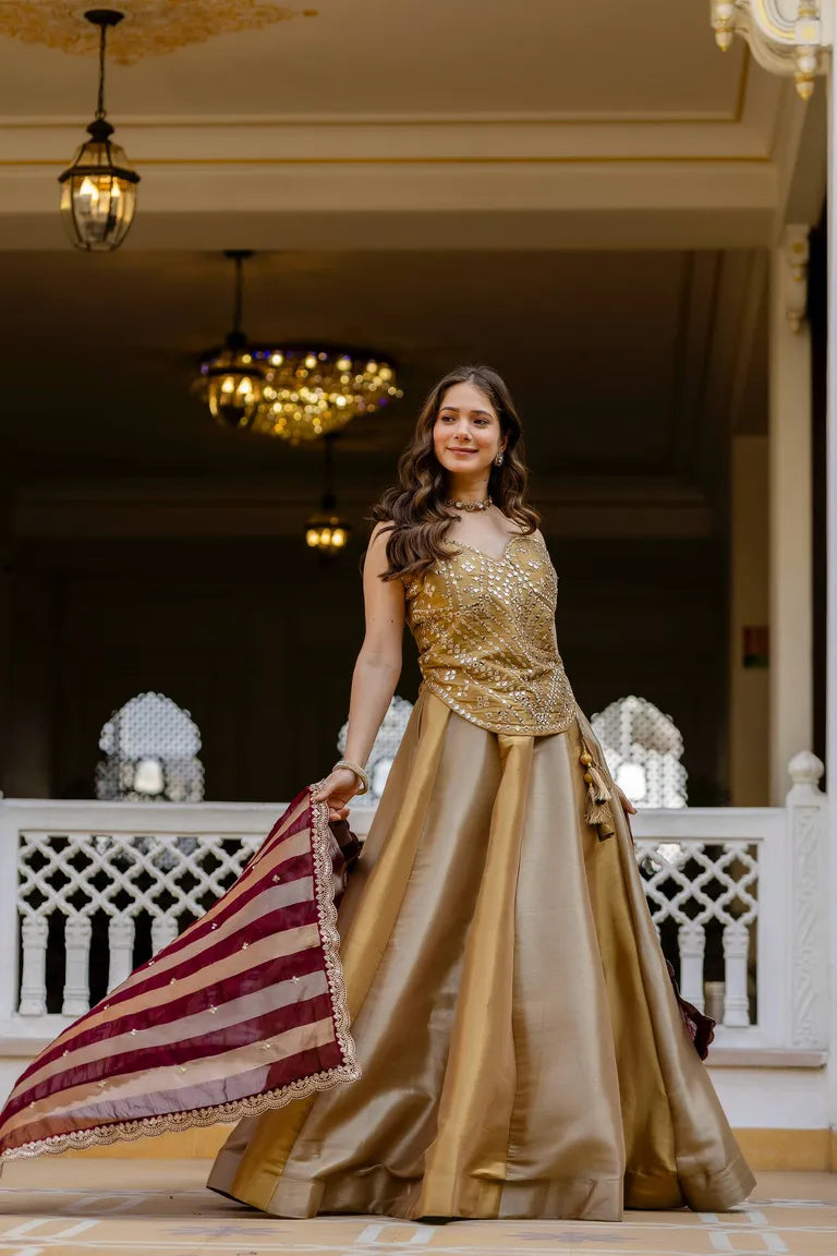 Royal Golden Lehenga