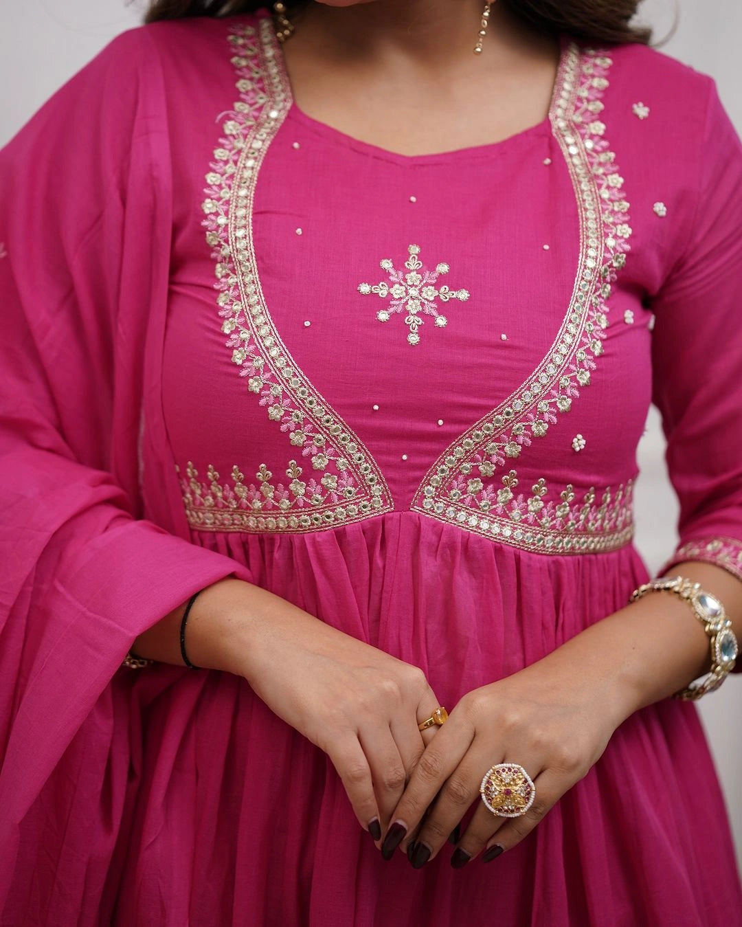 Embroidered Kurta Set