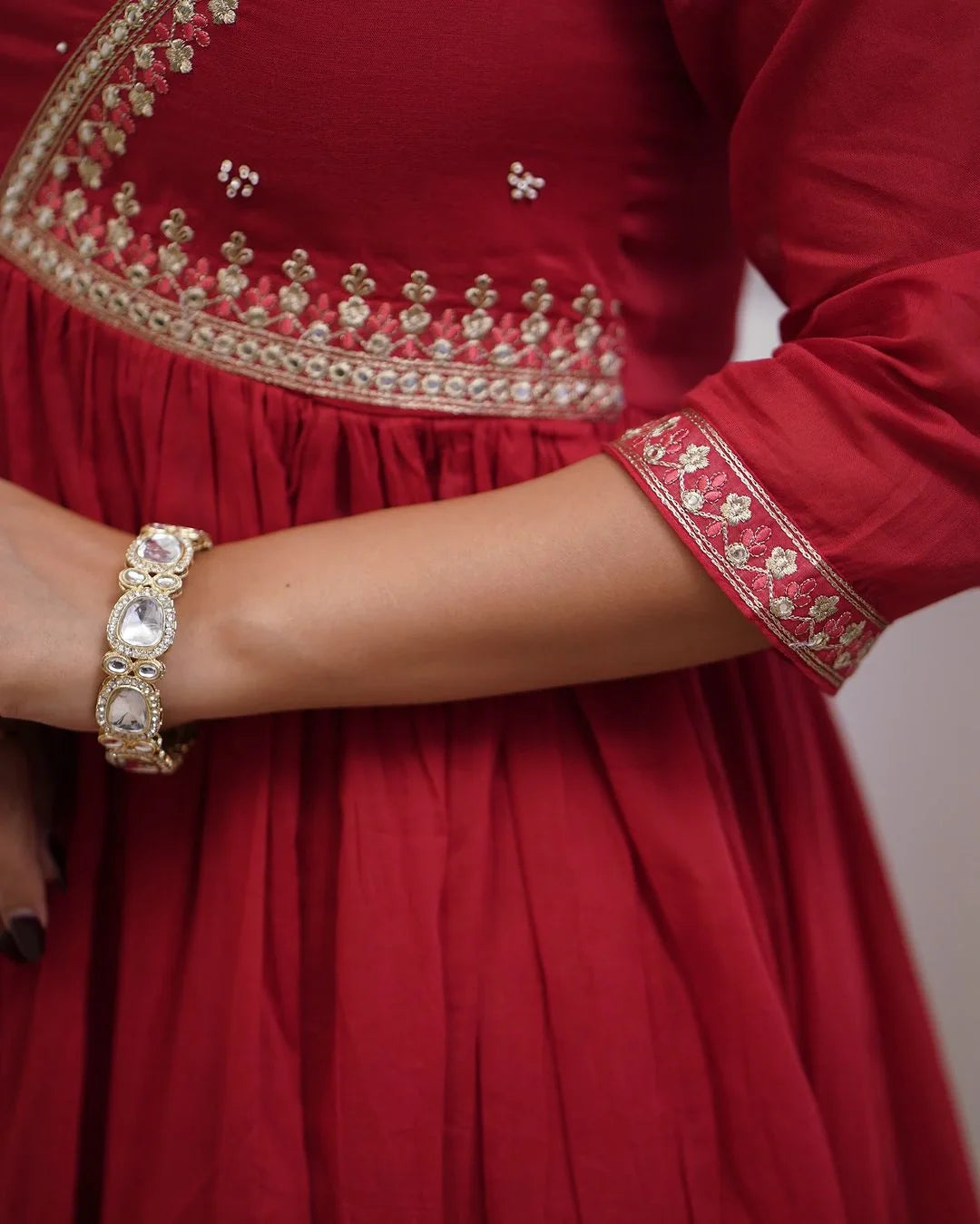 Embroidered Kurta Set