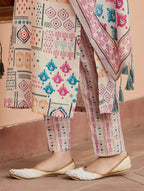 Soft Beige Suit Set