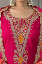 Vibrant Pink Suit