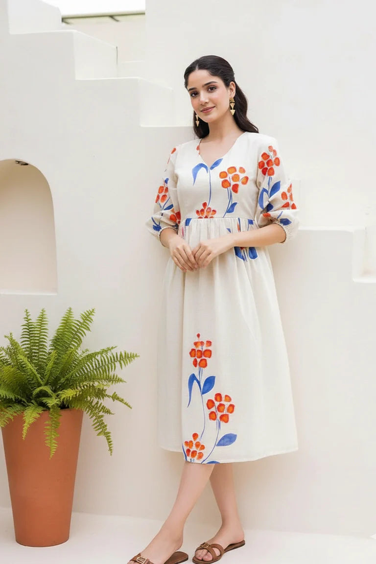 Casual Midi Dress