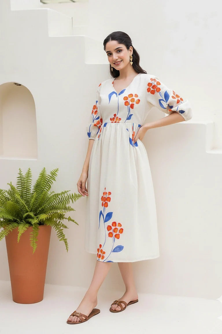 Casual Midi Dress
