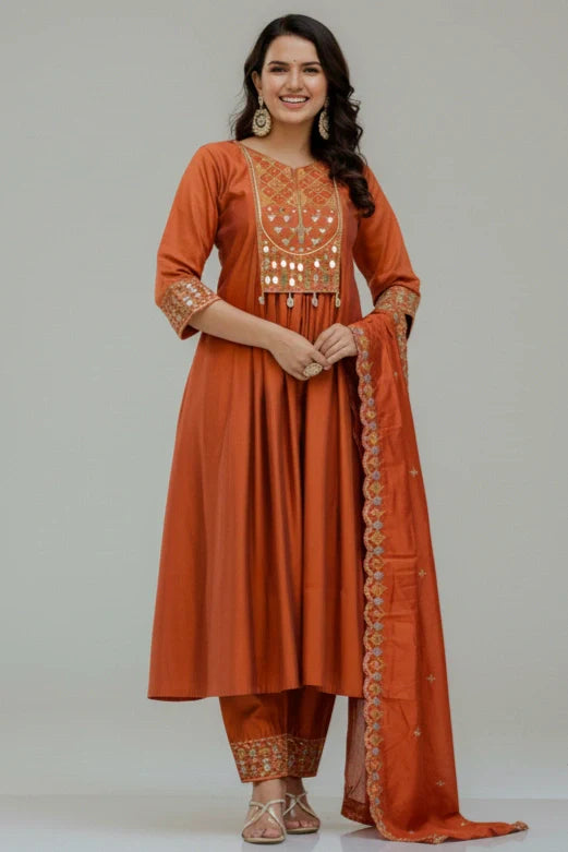 Anarkali Kurti set