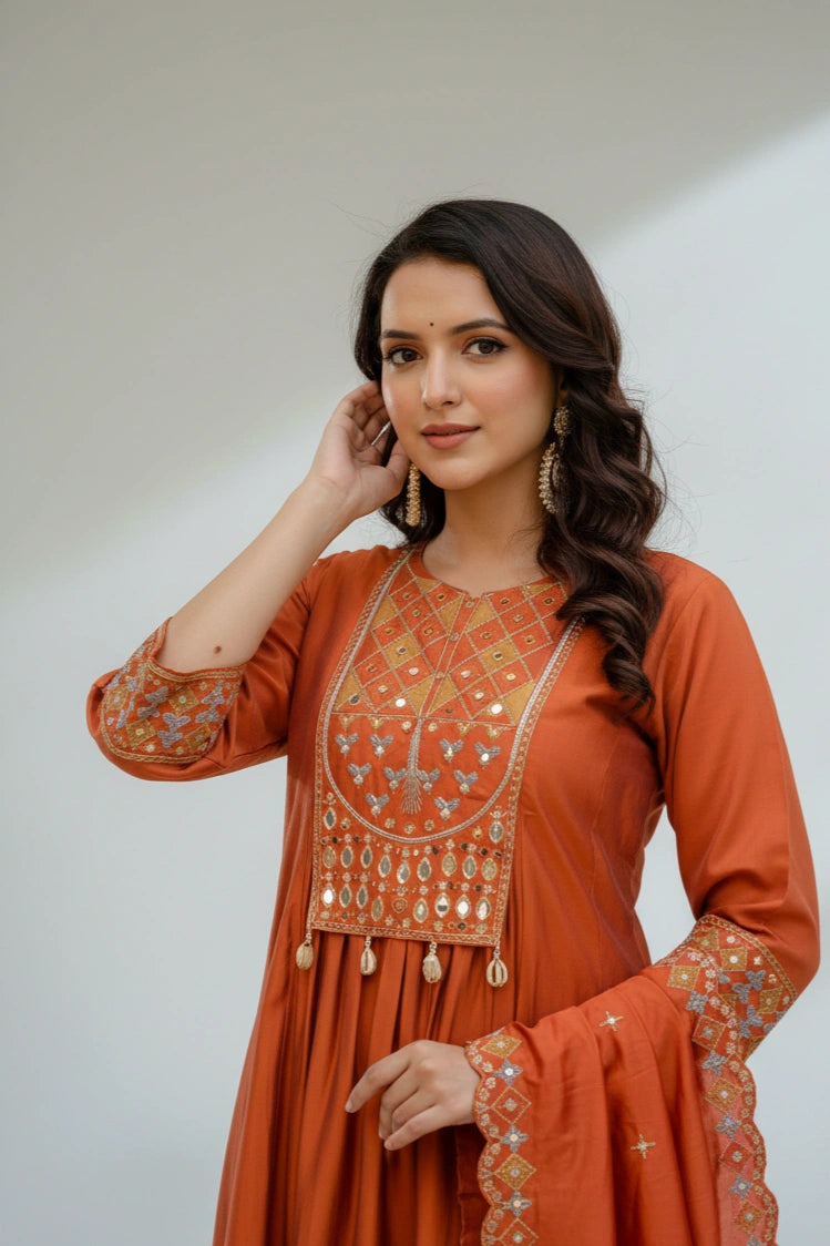 Anarkali Kurti set