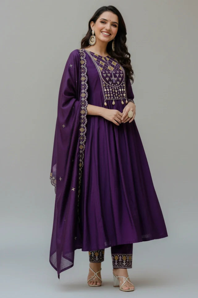 Anarkali Kurti set