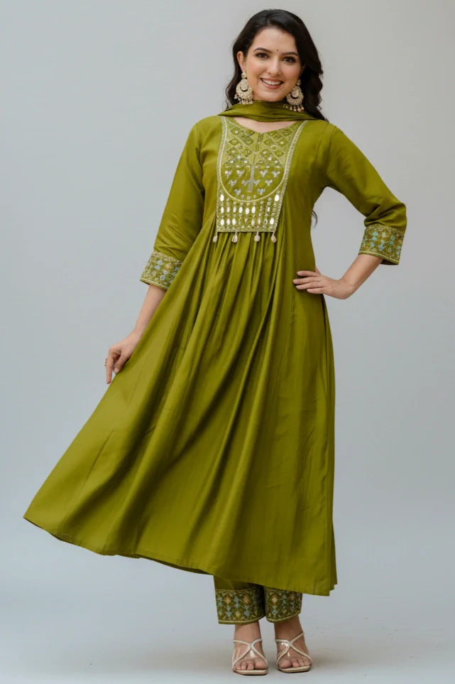 Anarkali Kurti set