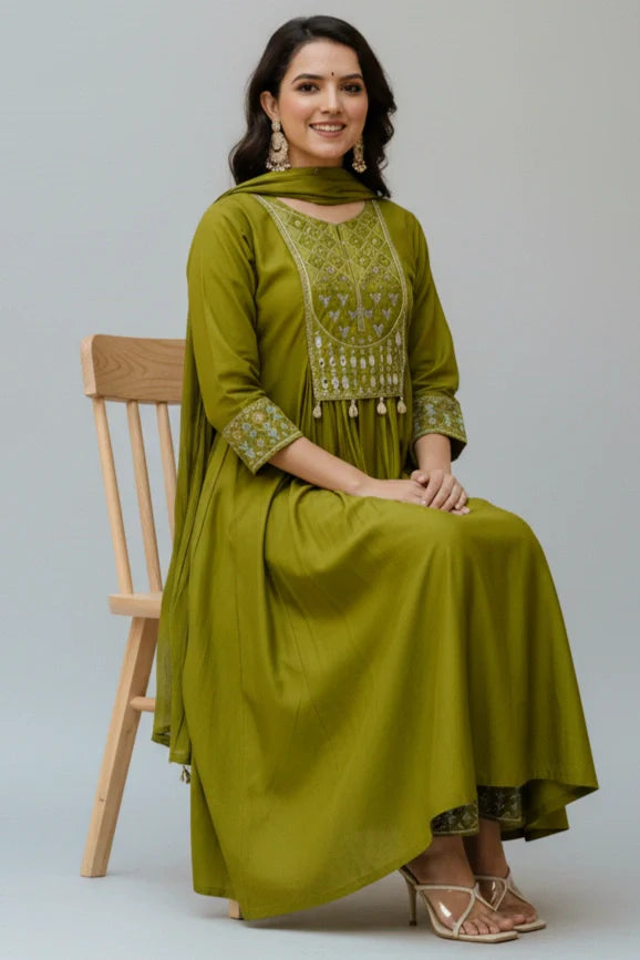 Anarkali Kurti set
