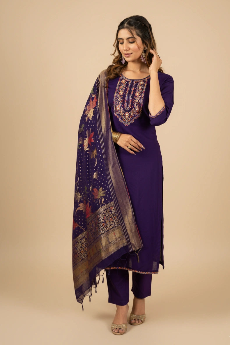 Kurta Pant Dupatta Sets