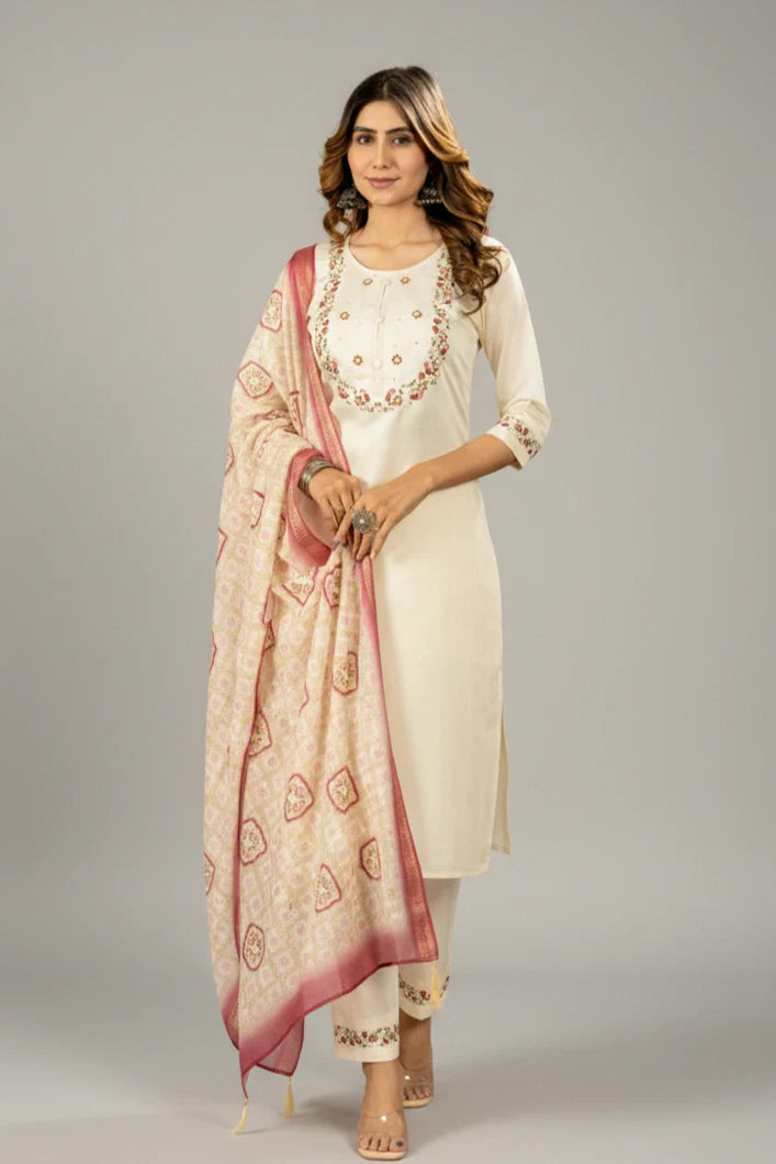 Straight Kurti Pant