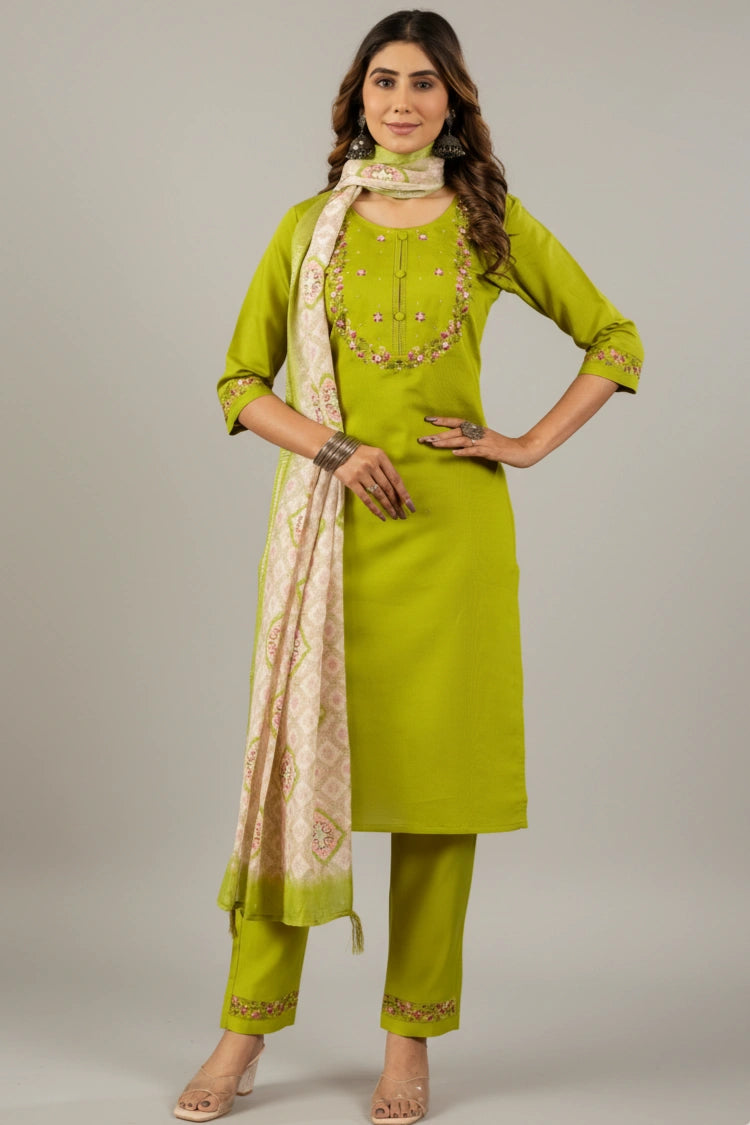 Straight Kurti Pant