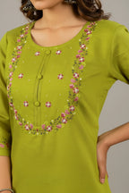 Straight Kurti Pant