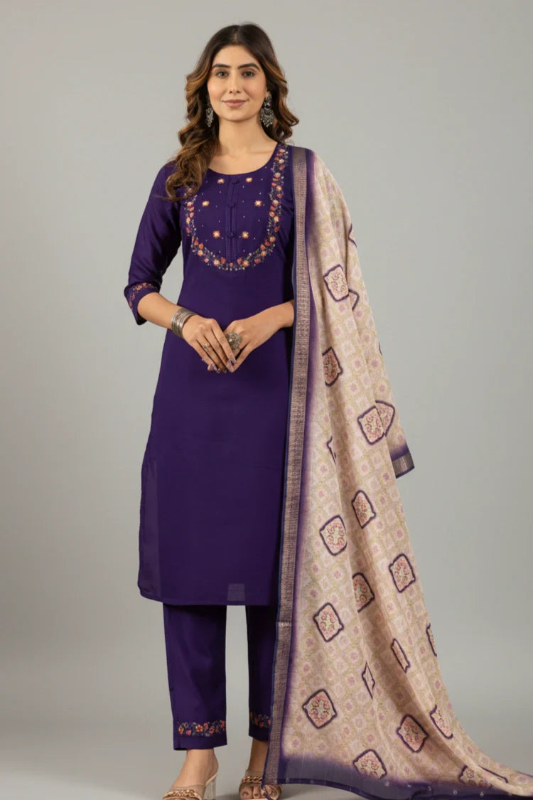 Straight Kurti Pant