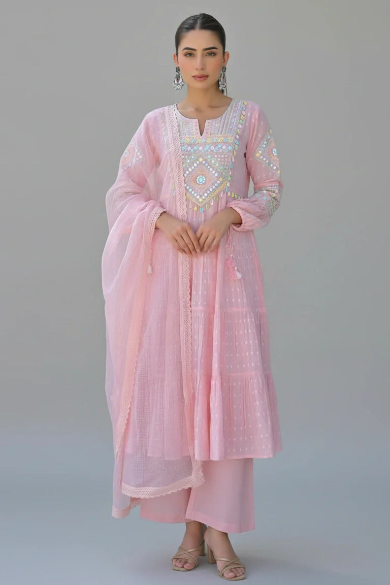 Pastel Anarkali