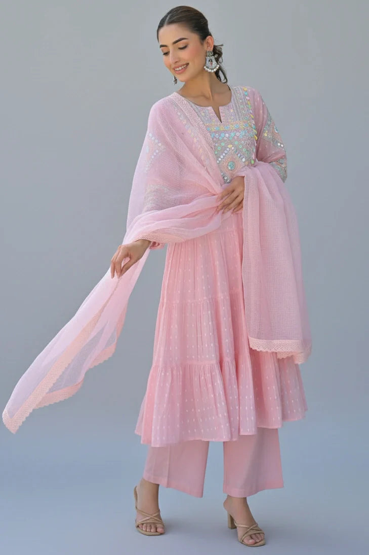 Pastel Anarkali