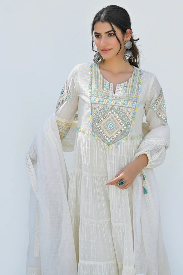 Pastel Anarkali