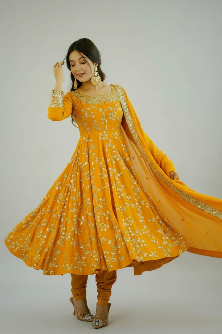 Ethnic Anarkali Gown