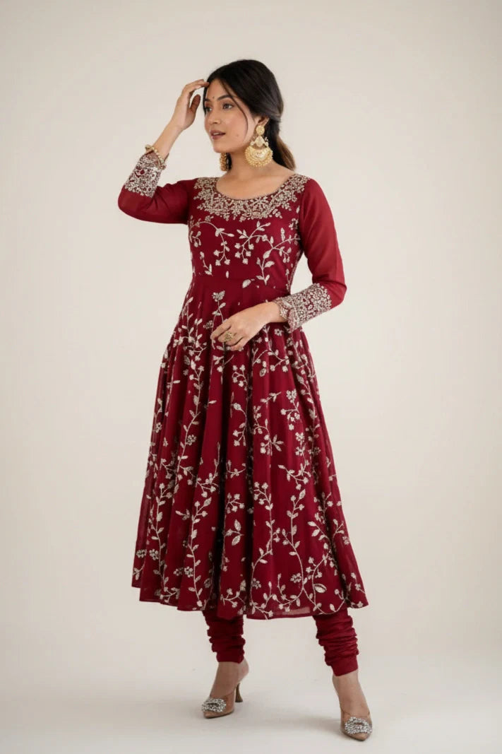 Ethnic Anarkali Gown
