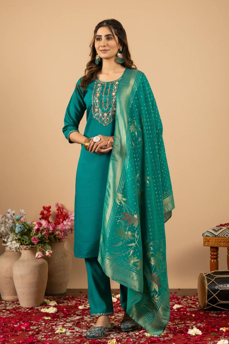 Kurta Pant Dupatta Sets