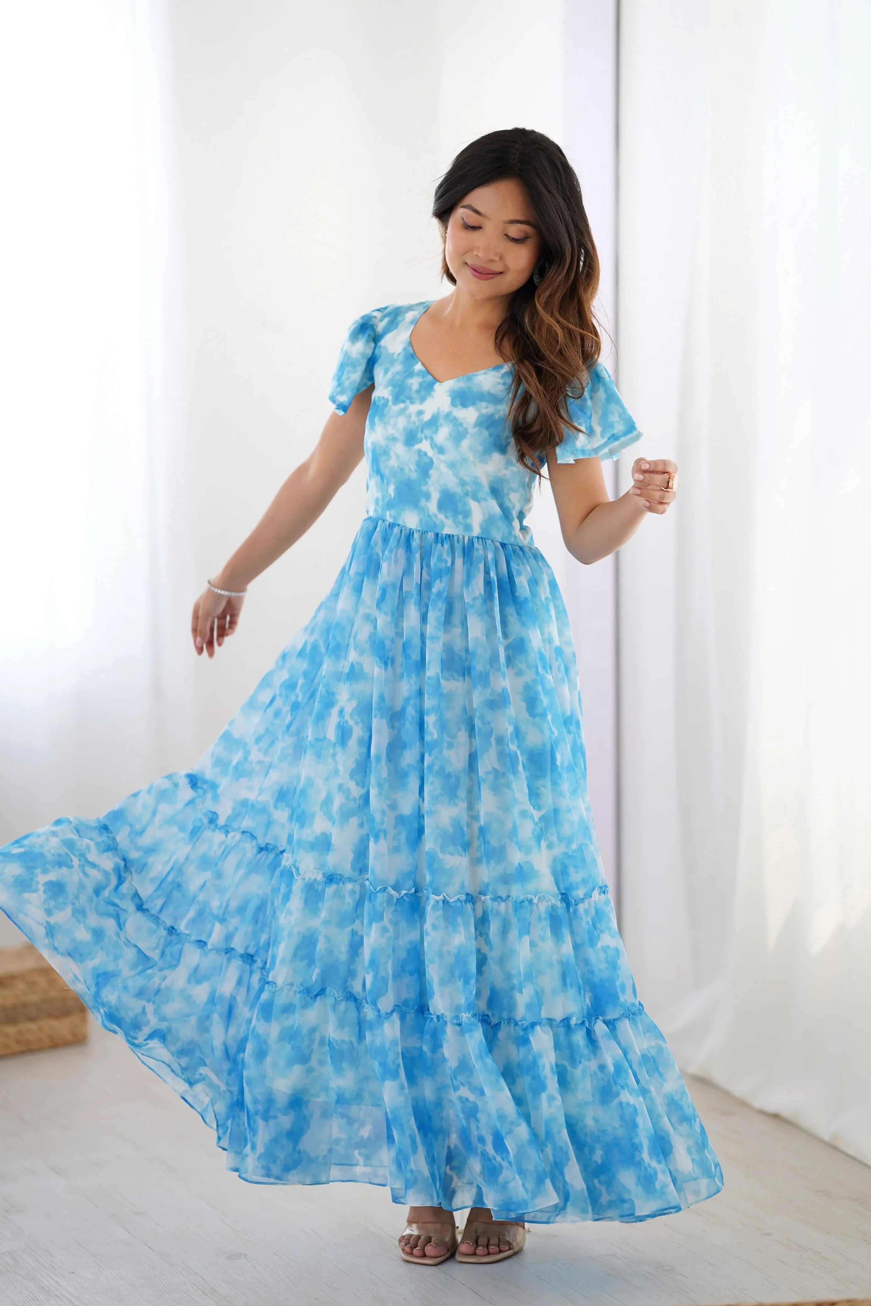 Ethereal Clouds Flairy One Piece
