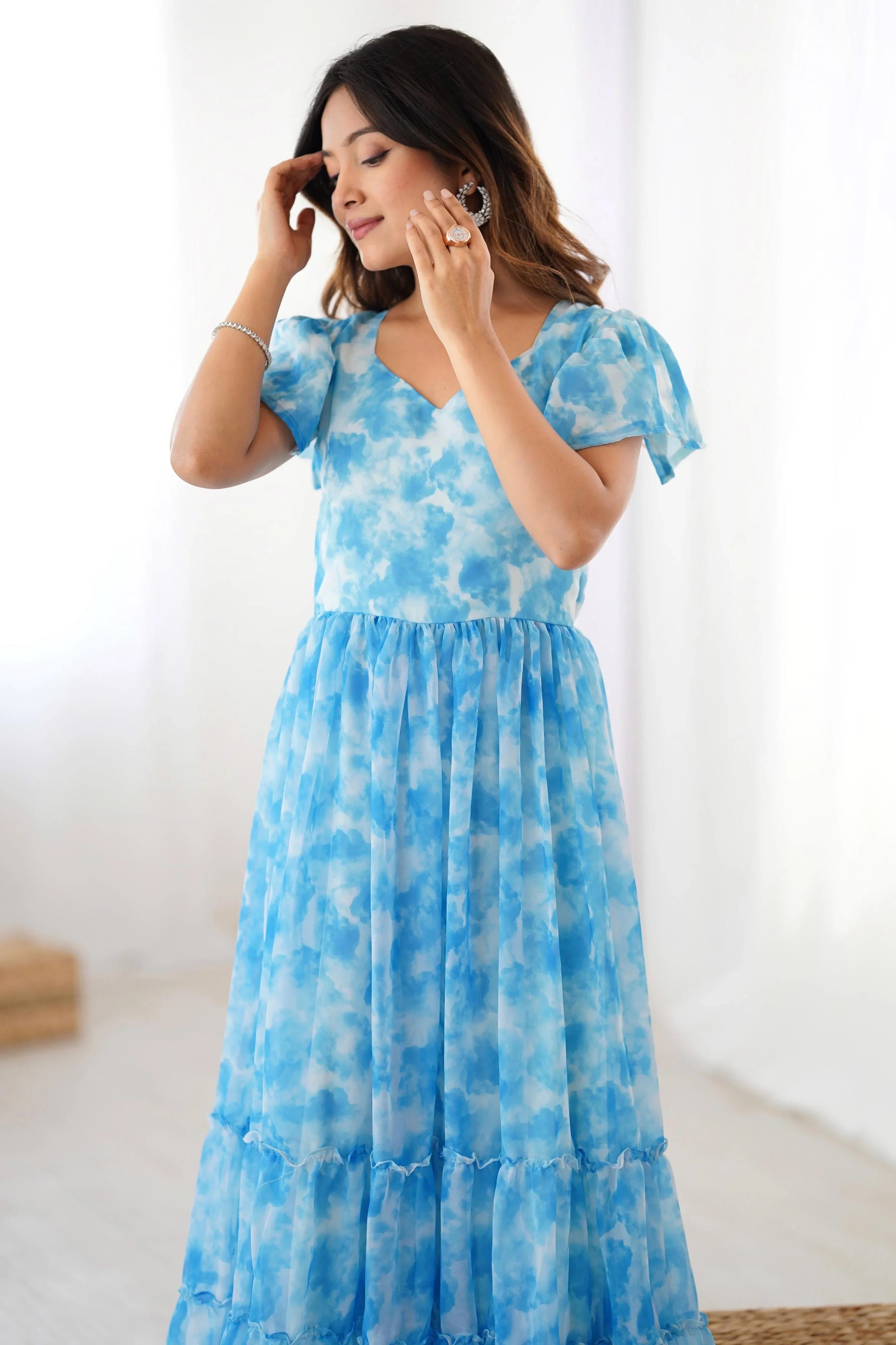 Ethereal Clouds Flairy One Piece