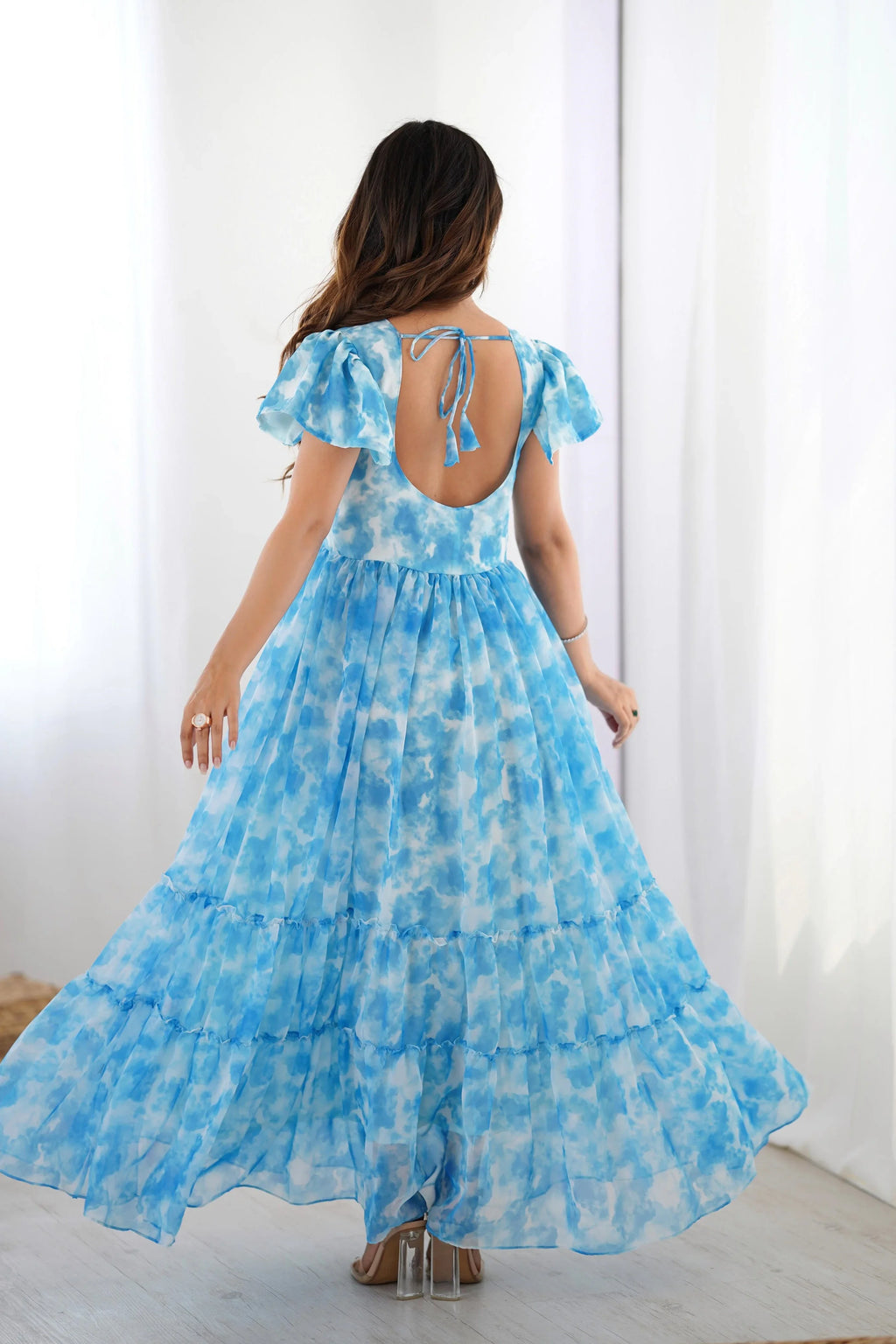 Ethereal Clouds Flairy One Piece