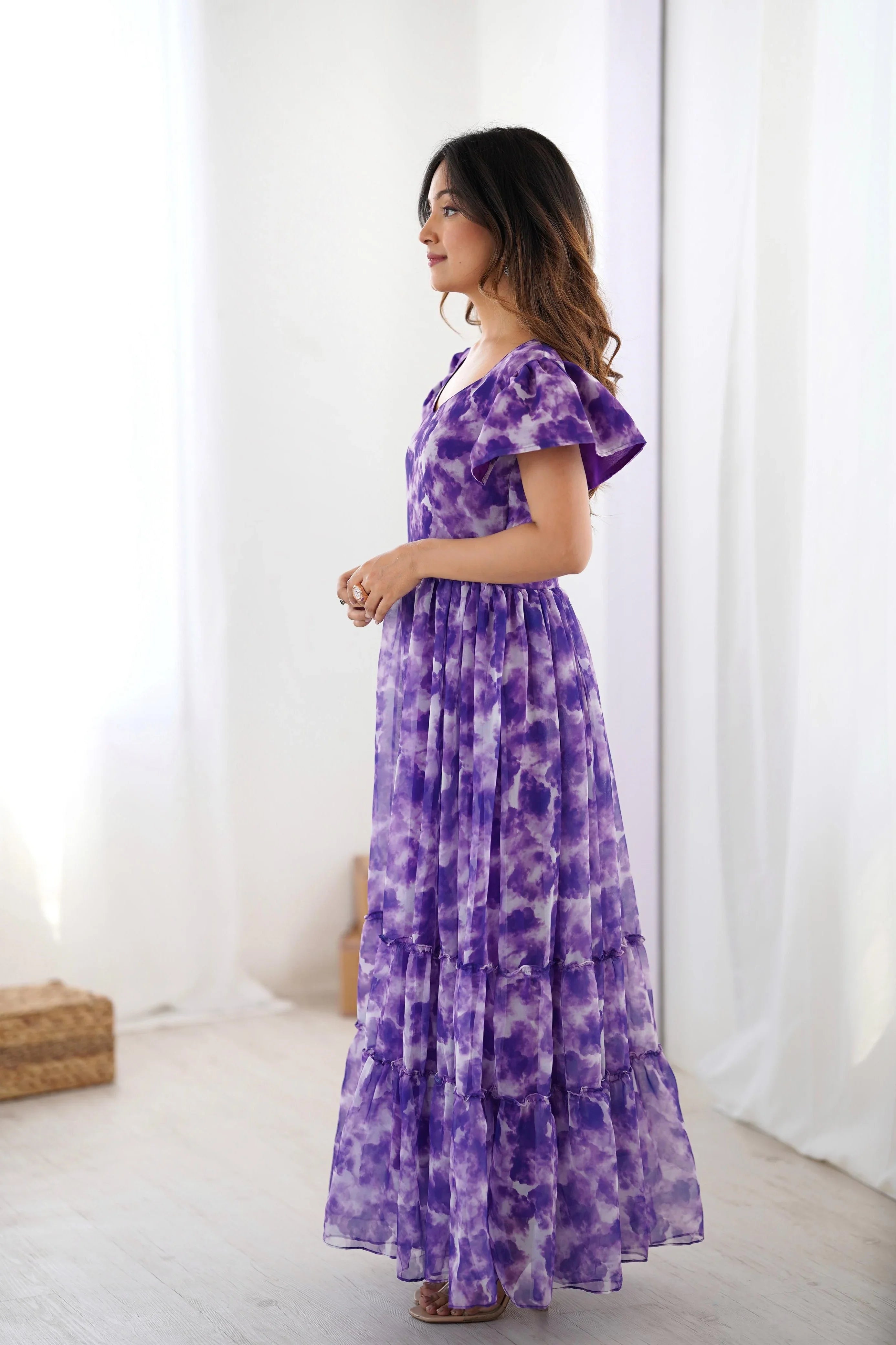 Ethereal Clouds Flairy One Piece