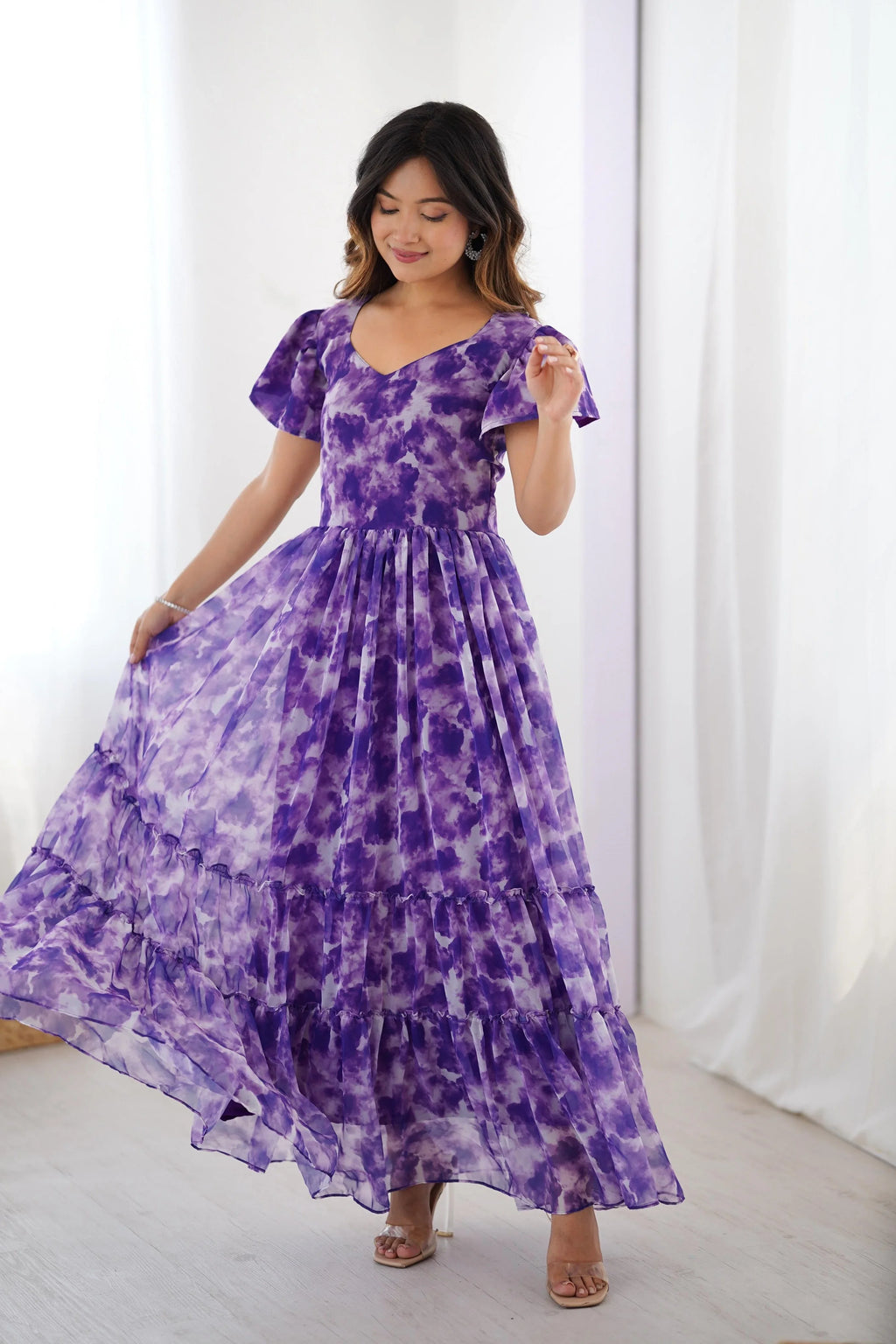 Ethereal Clouds Flairy One Piece