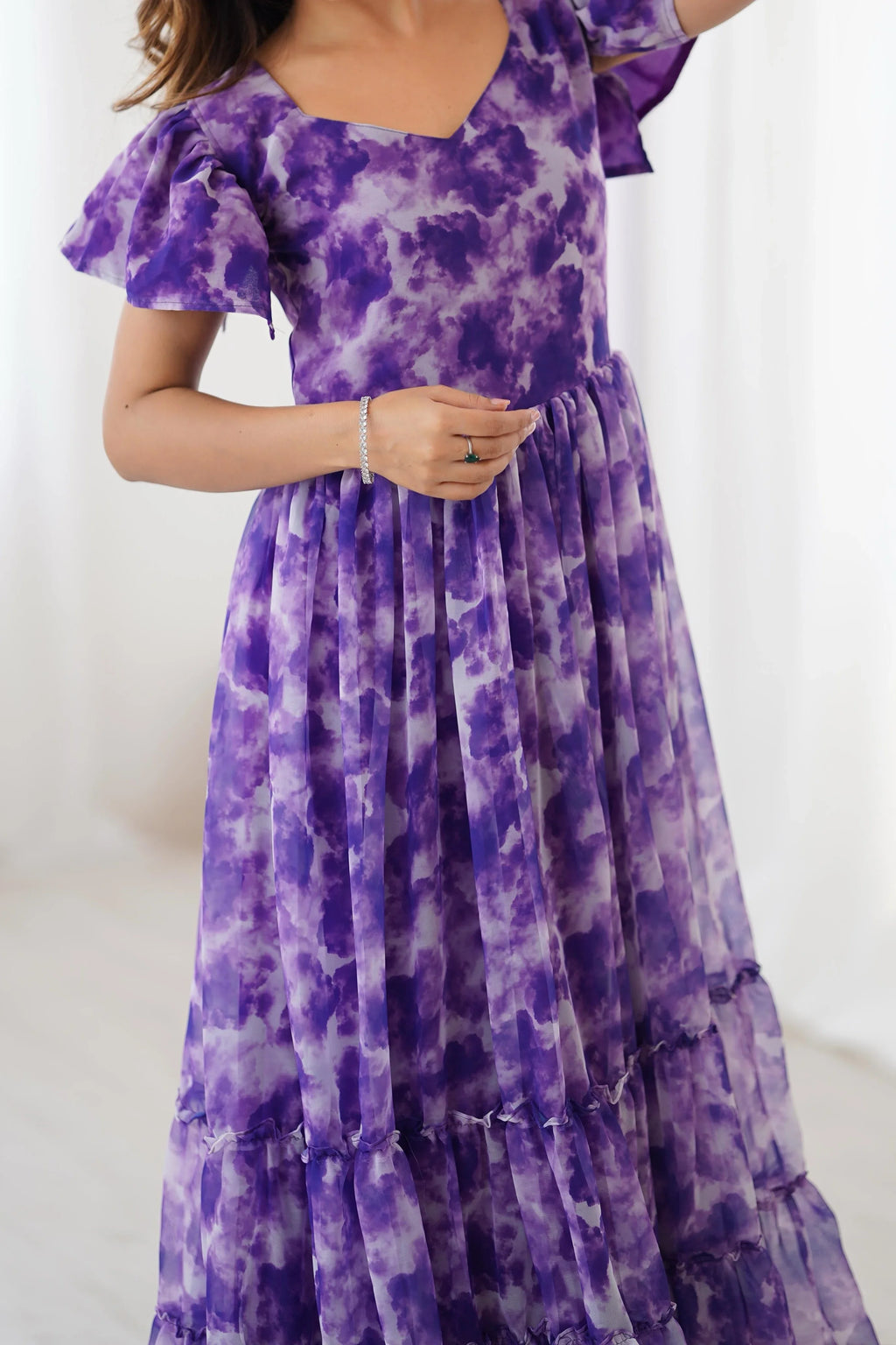 Ethereal Clouds Flairy One Piece