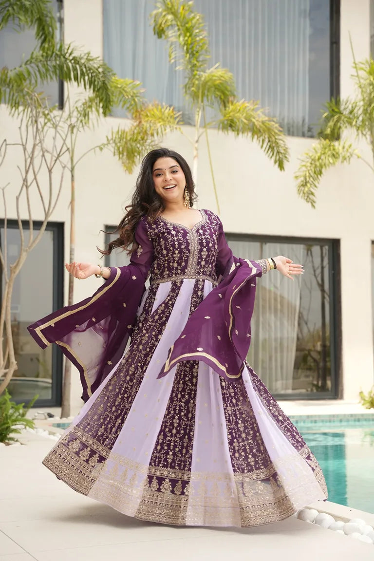 Glamorous Occasion Wear Anarkali