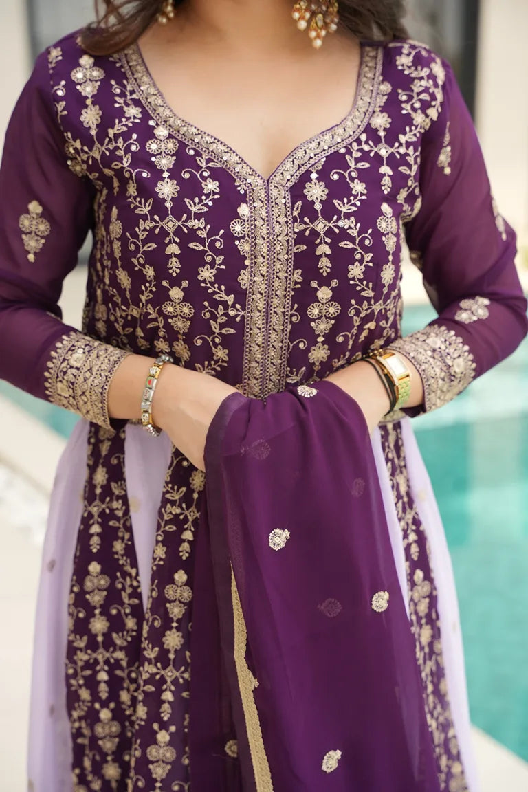 Glamorous Occasion Wear Anarkali