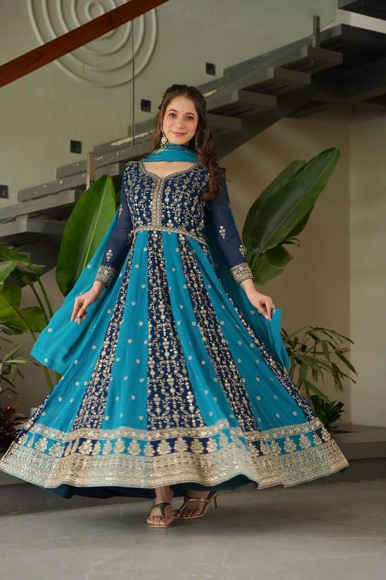 Glamorous Occasion Wear Anarkali