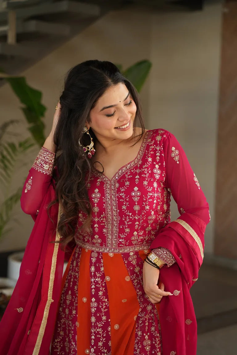 Glamorous Occasion Wear Anarkali