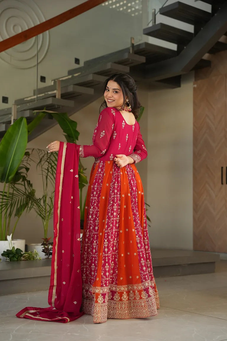 Glamorous Occasion Wear Anarkali