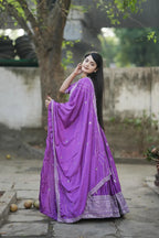 Classical Embroidery Lehenga-choli