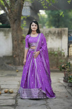 Classical Embroidery Lehenga-choli
