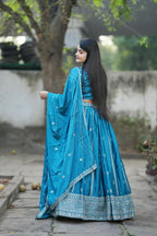 Classical Embroidery Lehenga-choli