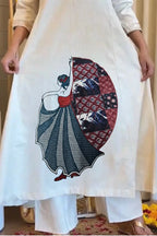 Ivory Art Kurta Set