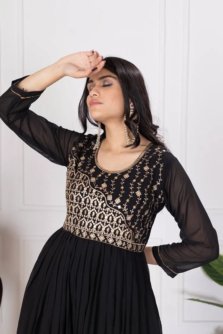 Midnight Elegance Gown