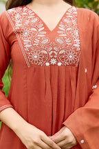 Embroidered Kurta Set