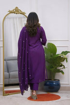Embroidered Kurta Set
