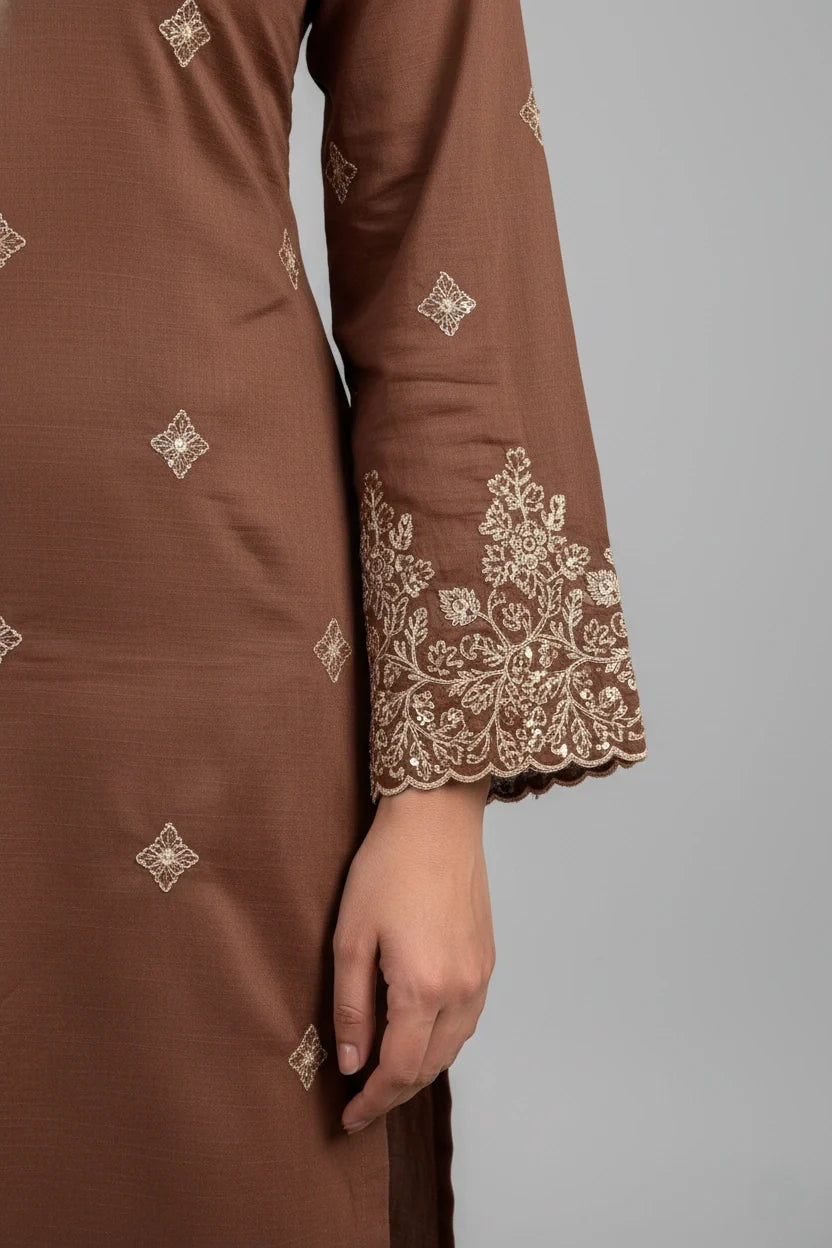 Rustic Floral Kurta