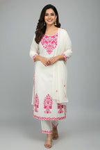 White Festive Kurta
