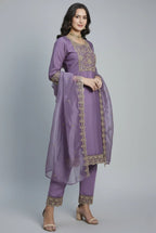Purple Elegant Suit
