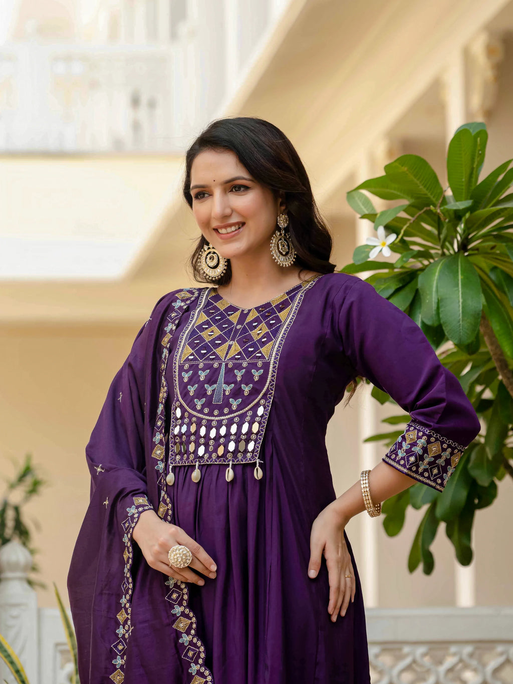 Anarkali Kurti set